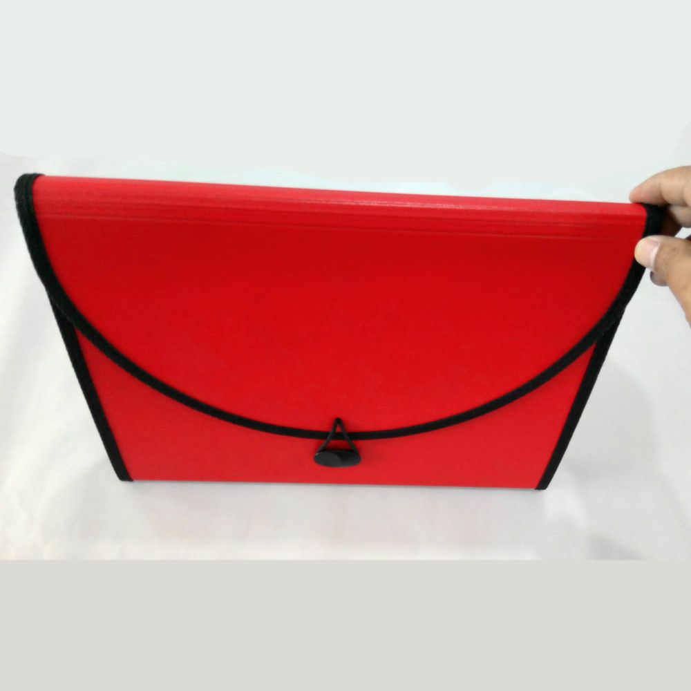 Hot Sale A4 PP Foam Solid Color Expanding File