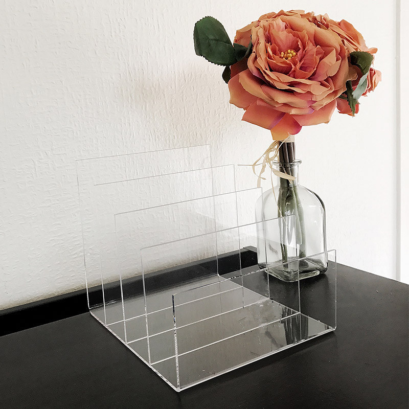 Sturdy Acrylic Eyeshadow Palette Organizer Countertop Display Holder