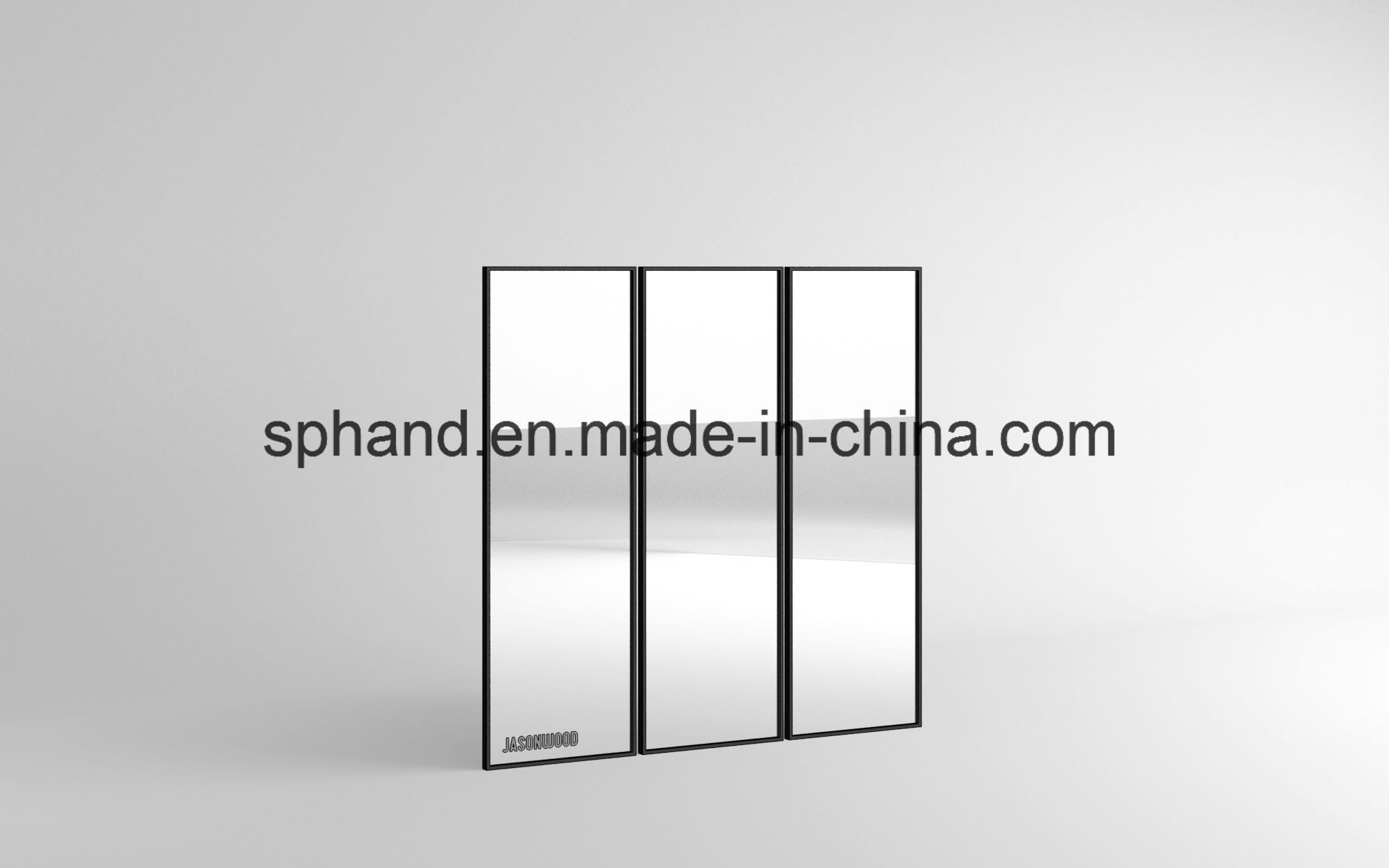 Clear Mirror with Metal Frame &Back Hook