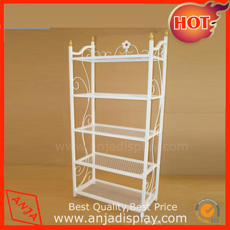 Metal Powder Coating Display Rack for Shoes