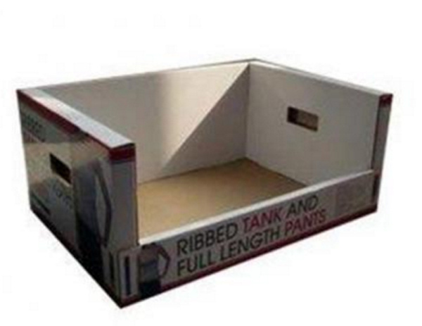 Pop Cardboard Paper Supermarket Store Folding Cardboard Shelves