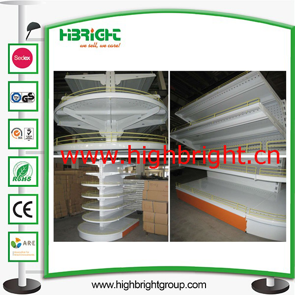 Metal Island Gondola Bakery Rack