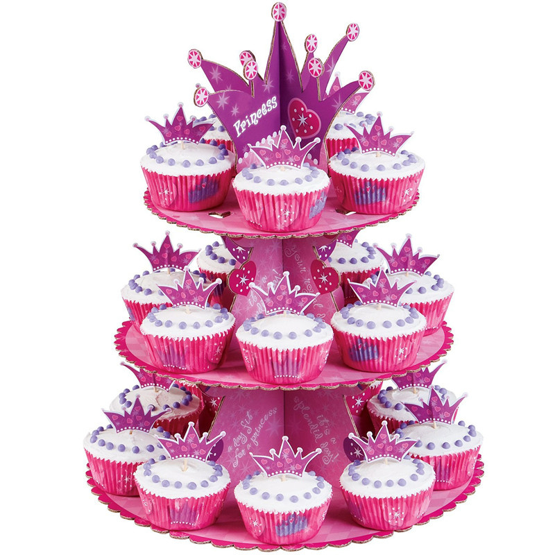 2016 Fashion Paper Cardboard Cupcake Display Box with Custom Printing