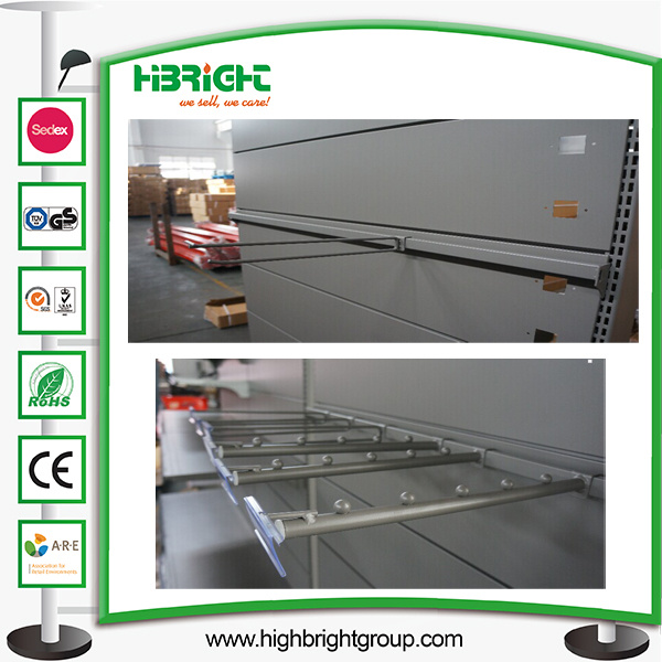 Heavy Duty Display Hanging Hook for Supermarket Shelf Loading Bar