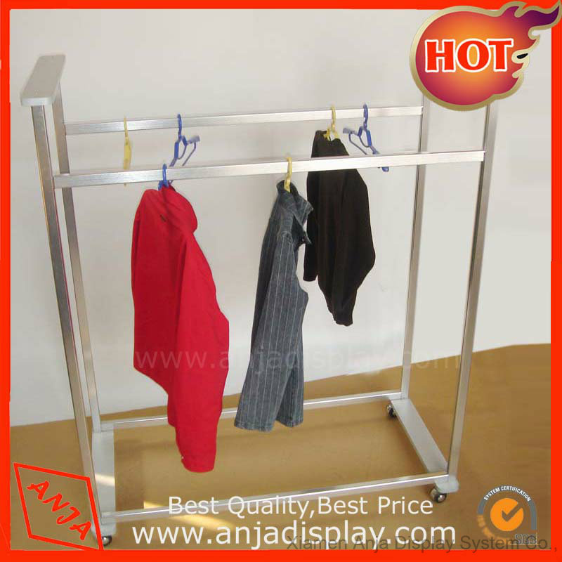 Stainless Steel Garment Display Rack