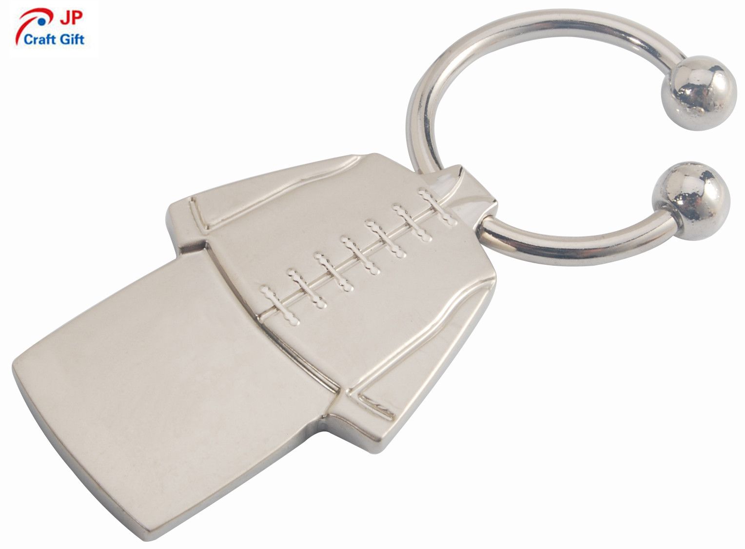 Customized High Quality Clothes Shape Metal Keyring