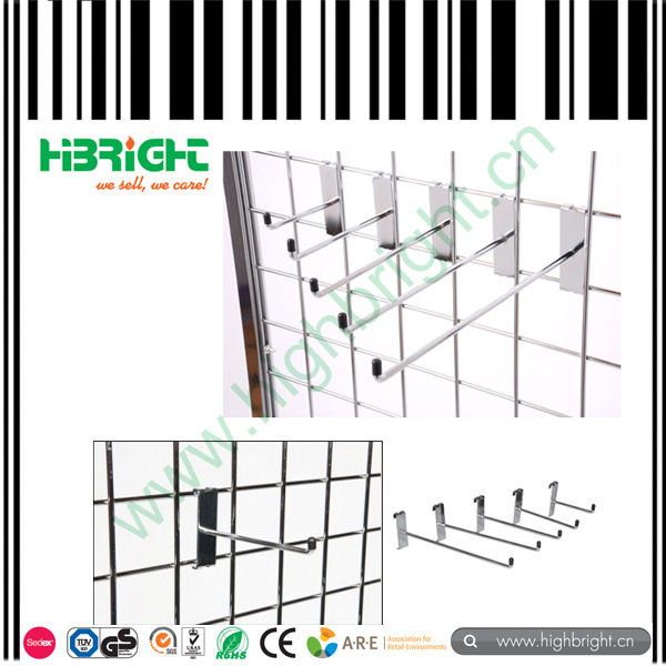Chromed Metal Hooks Hangers and Shop Fittings