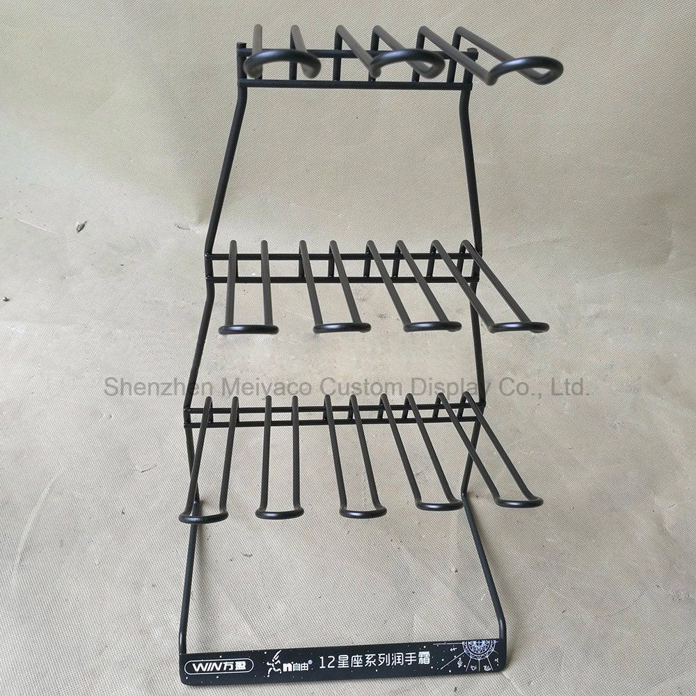 Unique Shape of The Desktop Hooks Hand Cream Display Stand Skin Care Products Display Rack