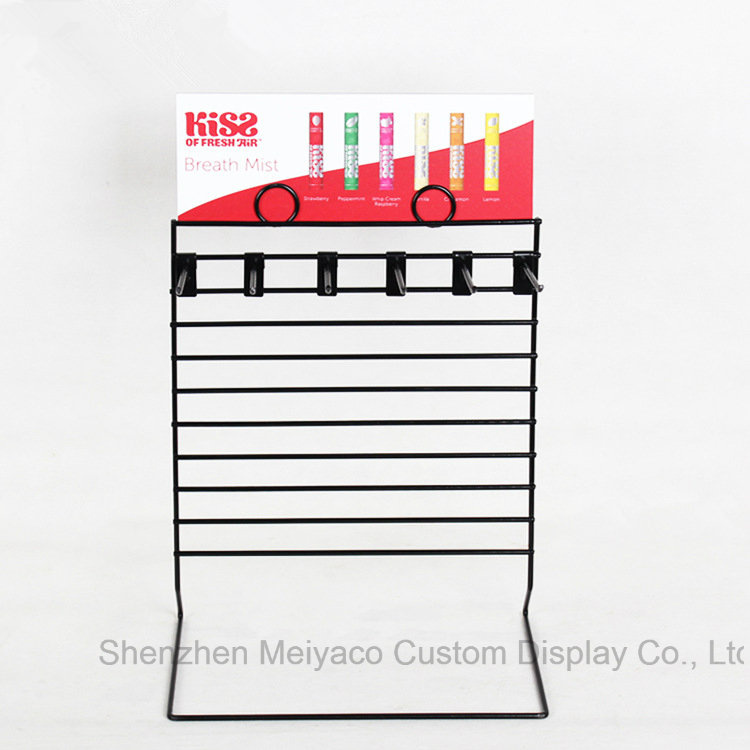 Supermarket Sales Countertop Freshener Metal Display Rack