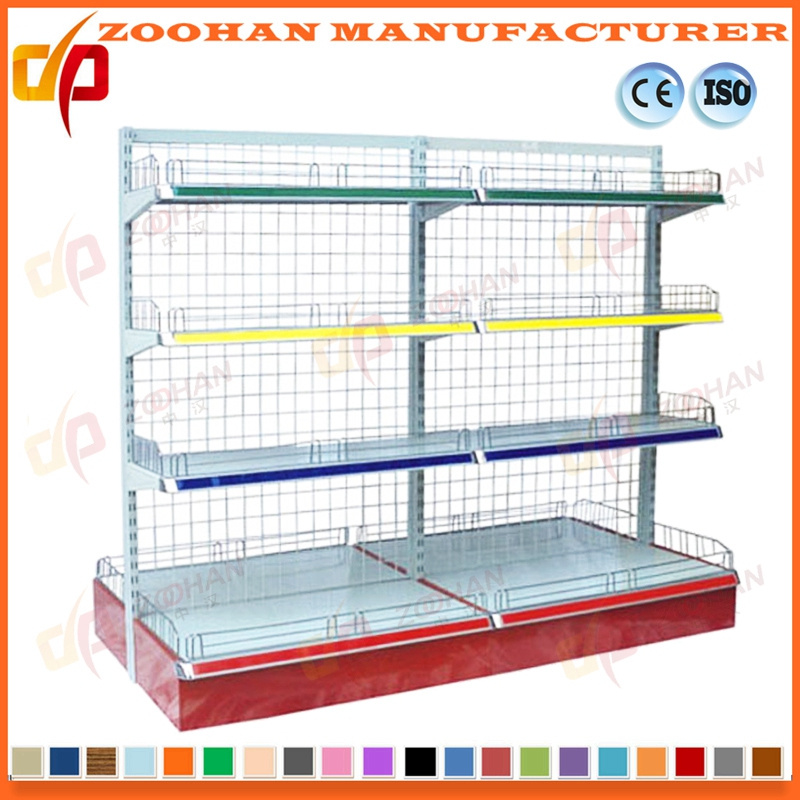 Metal Double Sided Wire Heavy Duty Storage Racking Shelves (Zhs343)