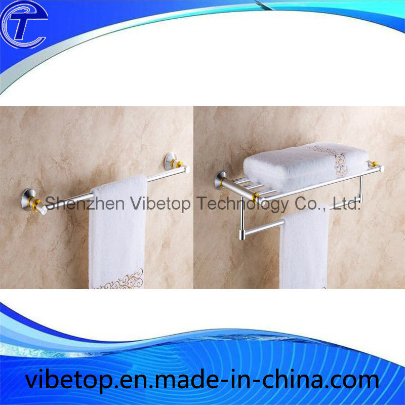 High Quality Stainless Steel Multi-Function Towel Racks with Hooks (TR-04)