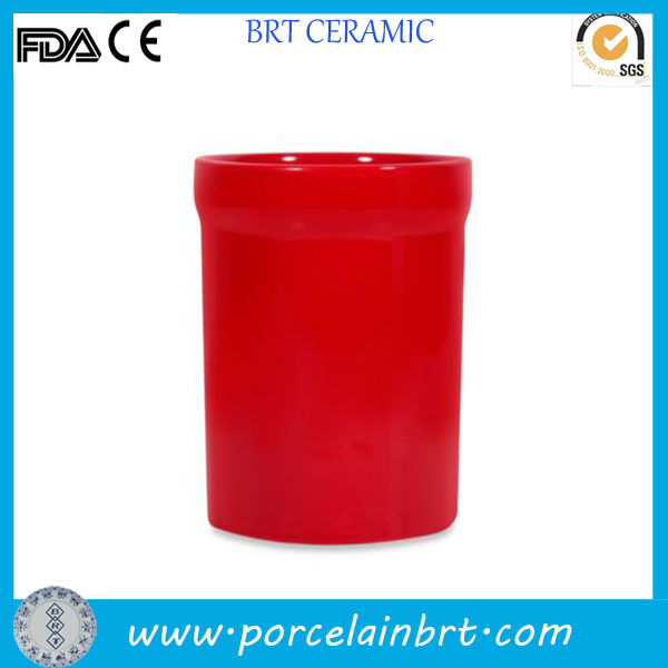 Useful Red Column Utensil Chopstick Holder