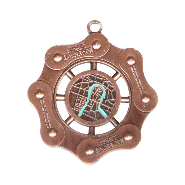 Custom Metal Souvenir Sports Medal with Plating