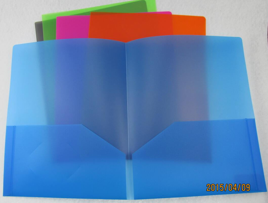 Customized File Folder in Two Pockets (F039)