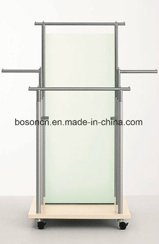 Double Sided Chrome Plated Display Racks