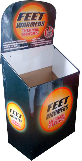 Wholesale Paper Cardbaord Advertising Dump Bin Display Stand Box