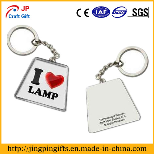 Custom Metal Keychain with Key Ring
