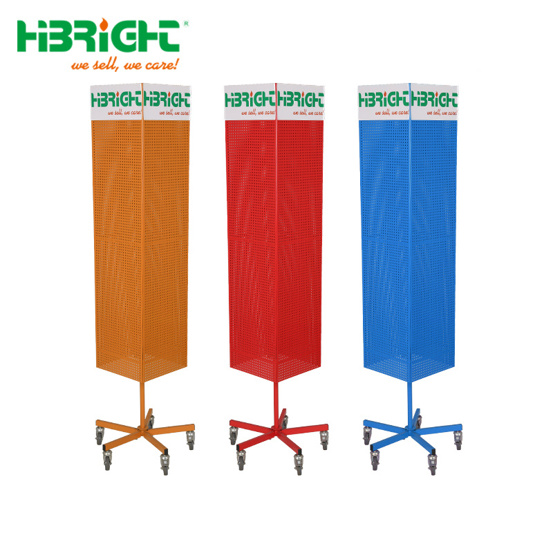 4-Side Metal Rotation Display Rack