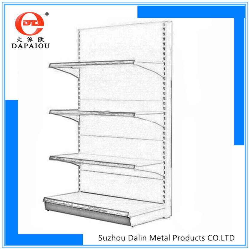 with Price Strip Supermarket Shelves