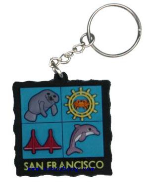 2016 New Fashion Design Promotion Gift Keychain Key Chain Key Ring Chain