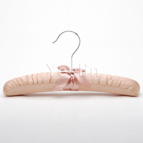 Baby/Kid's Padded Satin Hanger, Pink