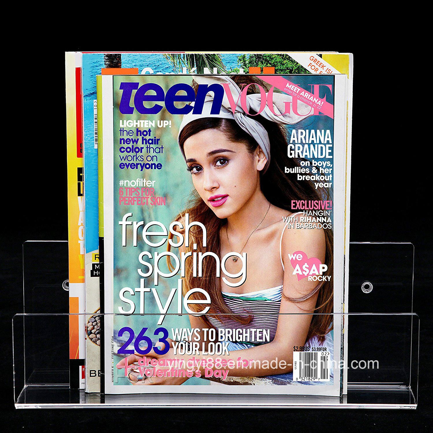 Custom Acrylic Book Display Rack