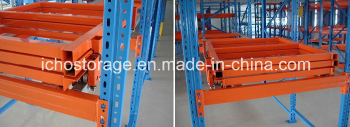 Adjustable Warehouse Push Back Storage Rack