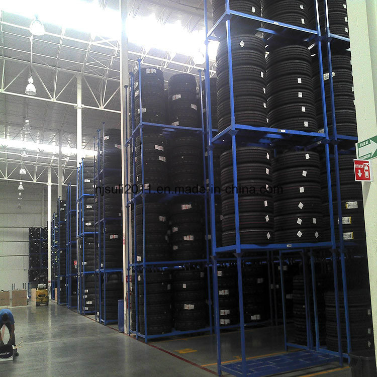 Industrial Heavy Duty Metal Tire Rack / Tyre Rack