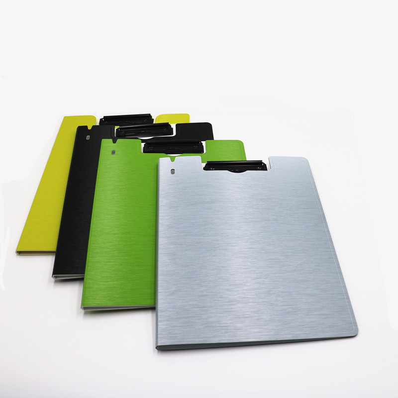 Plastic File Storage Clip PP Foam Plastic Clipboard Folder