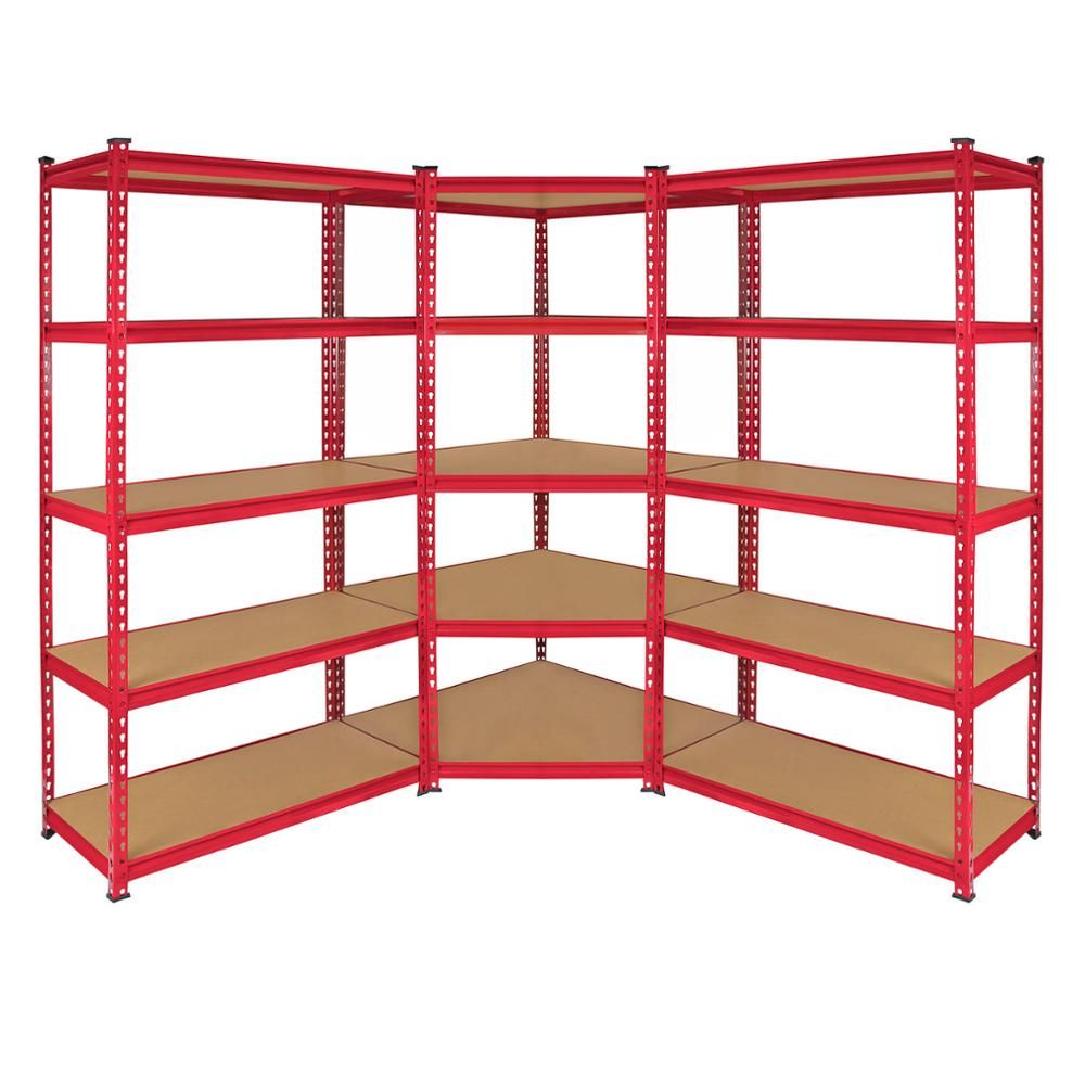 Screw Box Stack Shelving Corner Glass Storage Shelf