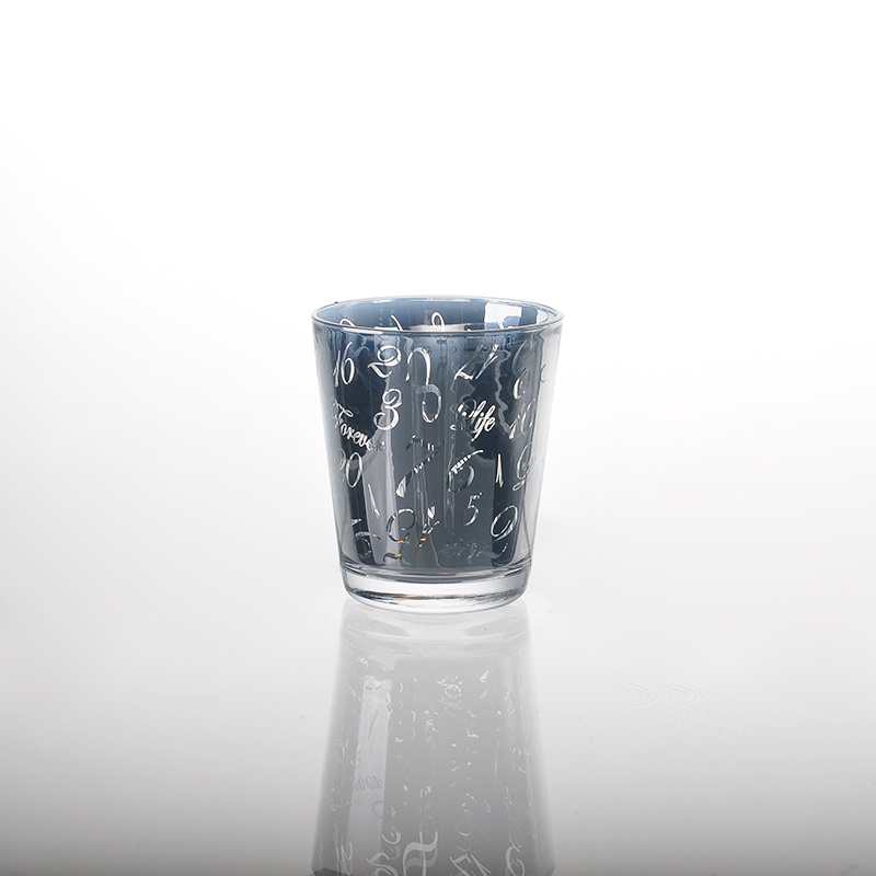 Votives Wholesale Silver Liquid Mercury Glass Candle Holder