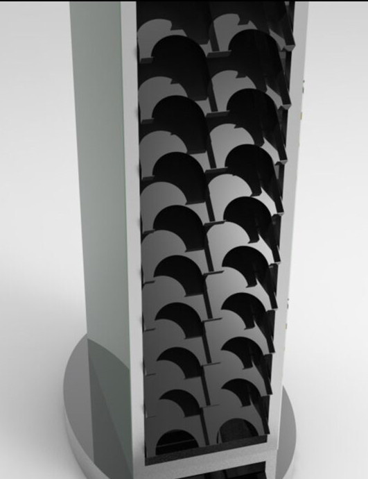 Ceramic Tile Displays Fixture Metal Tile Display Rack