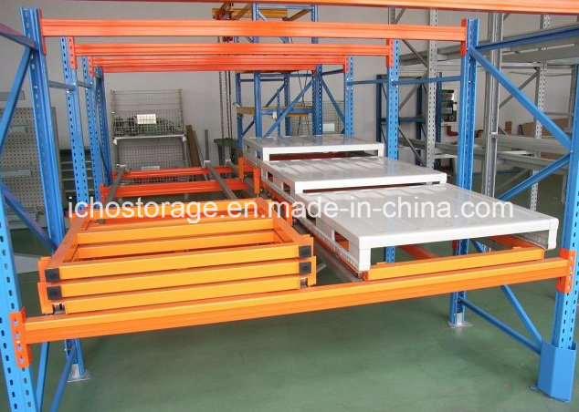 Push Back Racking Storage Warehouse Safety Rack