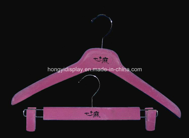 Colorfull Coat Hanger with Trousers Press