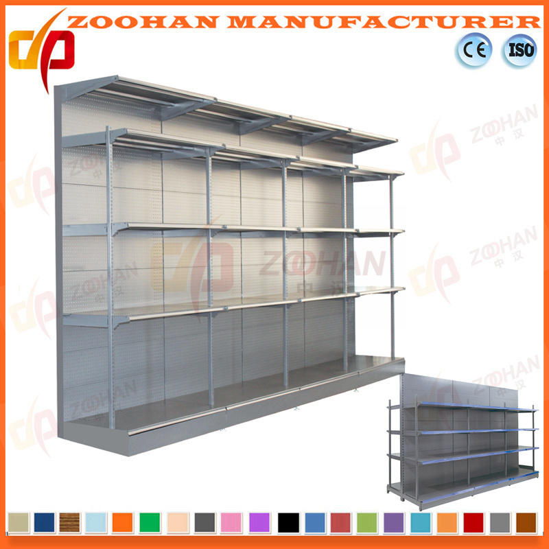 Manufactured Customized Supermarket Heavy Duty Display Rack (Zhs217)