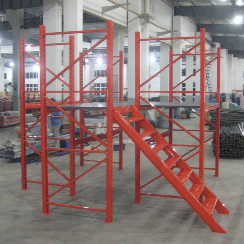 Warehouse Steel Storage Mezzanine Platform Floor Rack