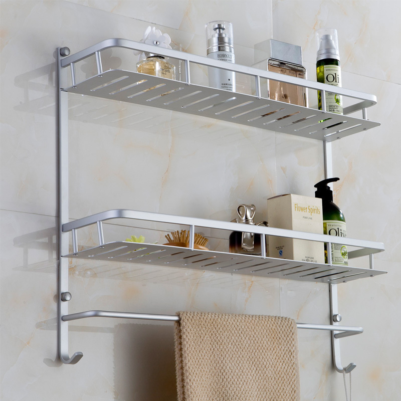 Wall Mounted Big Sie Bathroom Sunndires Storage Rack