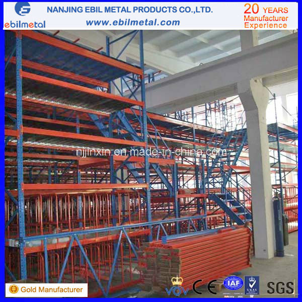 Steel Q235 Warehouse Multi-Tier Rack