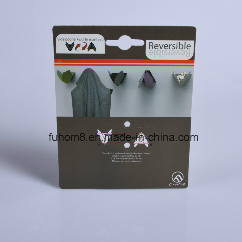 Printed PP Material Plastic Hanger Card