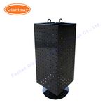 Small Pegboard Rotating Metal Hanging Keychain Counter Spinner Display Rack