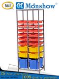 Steel Shelf Storage Rack for Moonshow Hotel Furniture