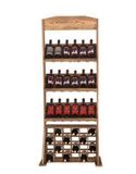 Floor Wooden Shampoo Body Wash Clothes Powerbank Wine Display Coat Rack in Guangdong with Graphic for Supermarket