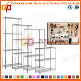 Adjustable Chrome House Office Storage Wire Stand Shelves (Zhw68)