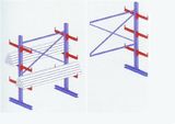 Double Sided Steel Storage Heavy Duty Cantilever Racking