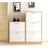 Wood Material Fashionable Shoe Cabinet