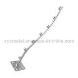 Wall Mount Waved Waterfall Hanger Rack 7 Beads Garment Display Hooks