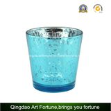 Electroplating Mercury Glass Candle Holder for Christmas Decoration