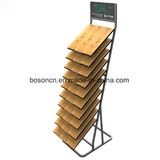 Xiamen Black Metal Free Standing Tiles Display Racks