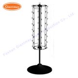 Floor Standing Spinning Metal Potato Chip Clip Hanger Display Rack