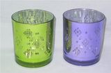 Pillar Silver Electroplating Candle Holder